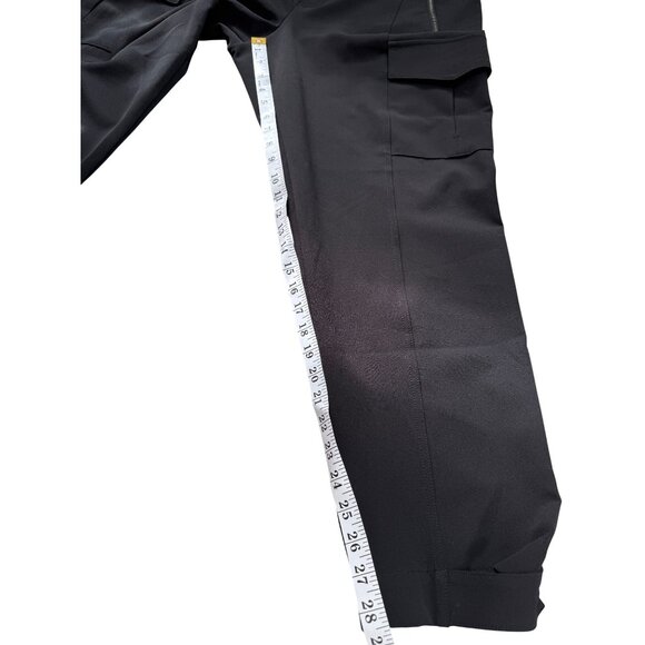 Athleta Endless High Rise Cargo Pant Black Womens Size 16 - Picture 5 of 10